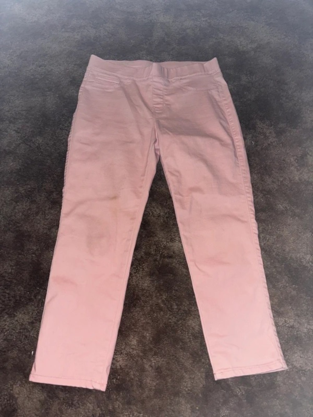 Women’s Pink Slim Stretch Capri